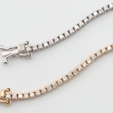 Classic Diamond Tennis Bracelet | White Gold