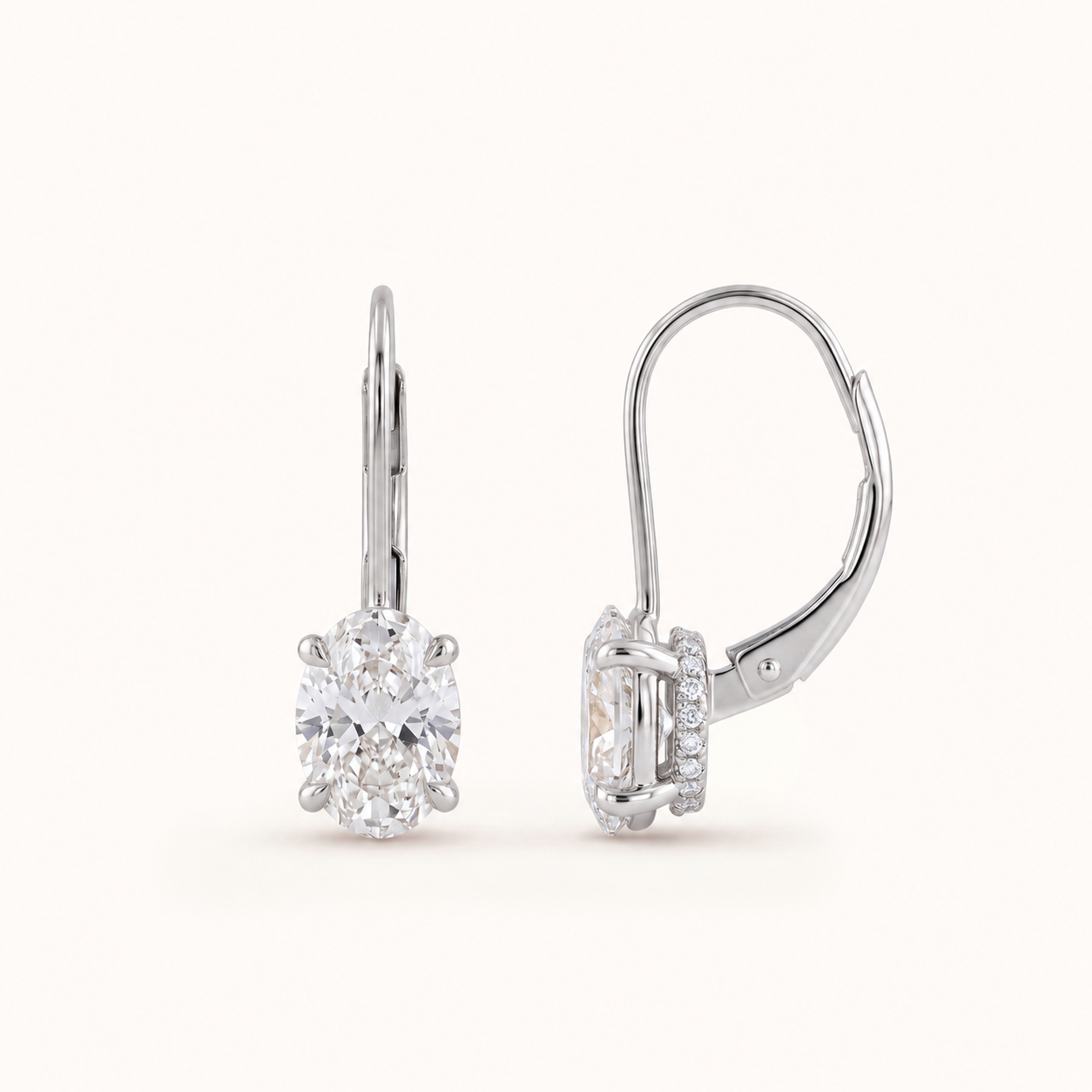 Astor Drop Earrings | Oval