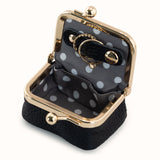 Kiss-Lock Leather Jewelry Case