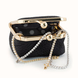 Kiss-Lock Leather Jewelry Case