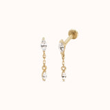 Celestial Swing Flat Back Studs