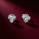 Love Language Heart Studs - Zayla - Earrings