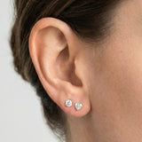 Love Language Heart Studs - Zayla - Earrings