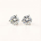 Everyday Martini Studs | Round Diamond