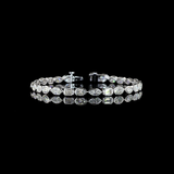 Mélange Mixed Diamond Tennis Bracelet - 5.4 ctw