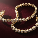 Solaire Tennis Bracelet | Yellow Gold