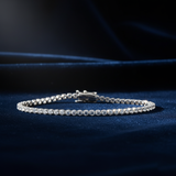 Solaire Tennis Bracelet | White Gold