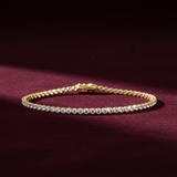 Solaire Tennis Bracelet | Yellow Gold