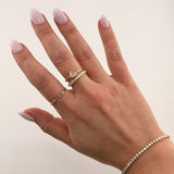 Arc Deco Cuff Ring