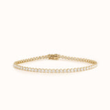 Solaire Tennis Bracelet - 3 ctw | Yellow Gold