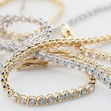 Solaire Tennis Bracelet - 3 ctw | White Gold
