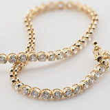 Solaire Tennis Bracelet - 3 ctw | Yellow Gold