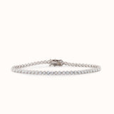 Solaire Tennis Bracelet - 3 ctw | White Gold