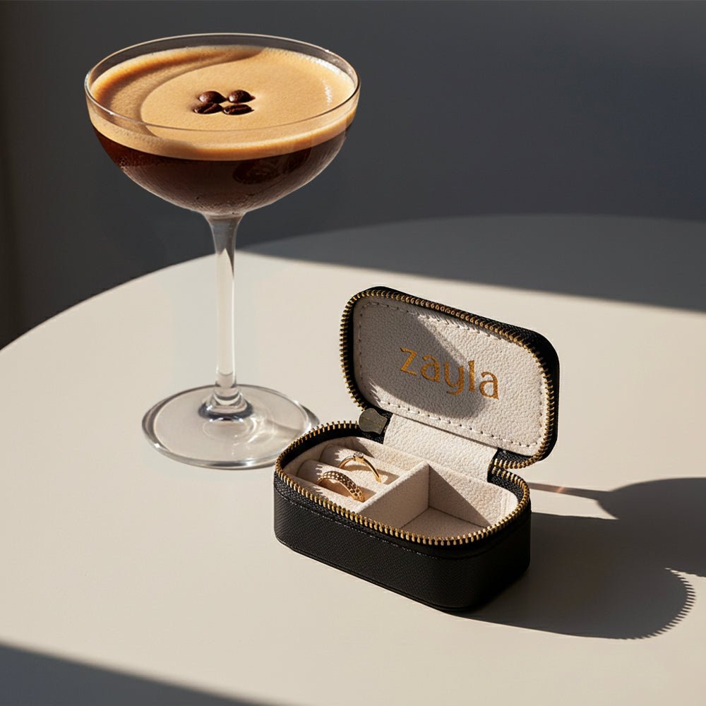 Jewelry Travel Case - Black - Zayla - Jewelry Accessories