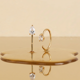 Diamond Drop Crescent